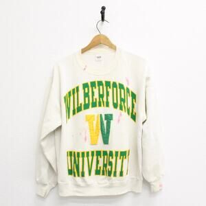 Vintage Wilberforce University Bulldogs Sweatshirt XL